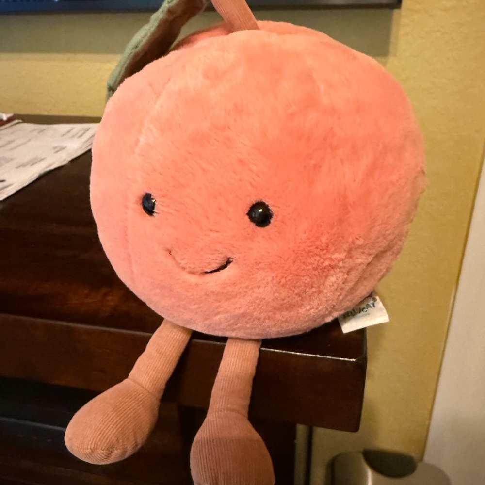 RETIRED PEACH JELLYCAT HTF!!!! - Picture 2 of 7
